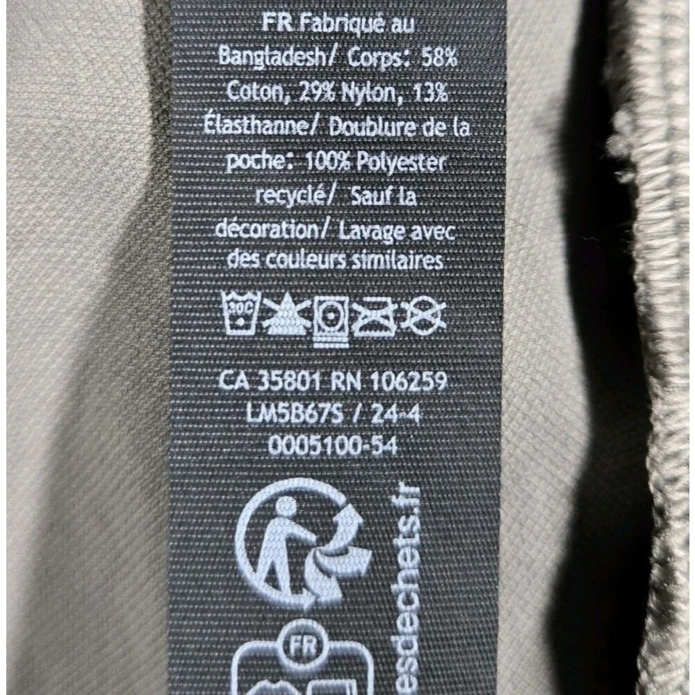 Mens Lululemon Slim Fit Classic Fit Trouser Pants 31x29 Gray